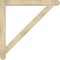 Ekena Millwork Traditional Craftsman Rough Sawn Bracket, Douglas Fir, 4"W x 44"D x 44"H BKT04X44X44TRA04RDF - alternate 4